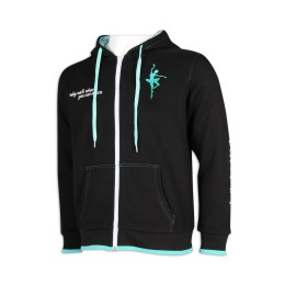 Z439 Custom Hooded Zip Jacket Contrast Bellalin Dance Academy Australian  Sweater Manufacturer Z439 Custom Hooded Zip Jacket Contrast Bellalin Dance Academy Australian  Sweater Manufacturer